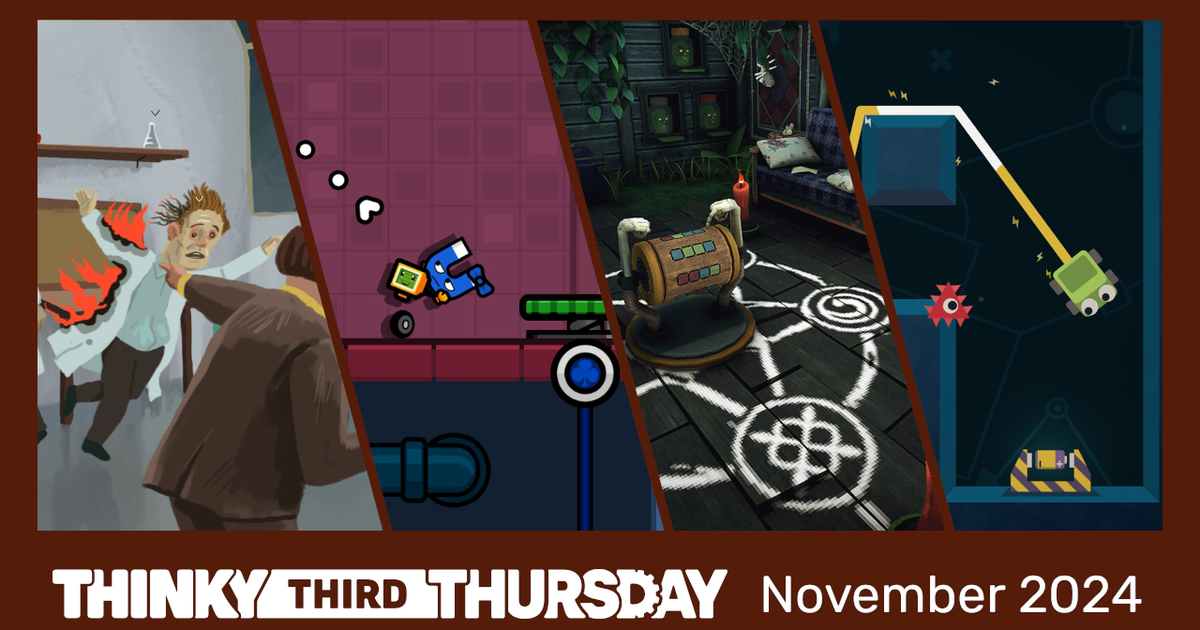 Alan Hazelden's Thinky Third Thursday – November 2024 · Thinky Games